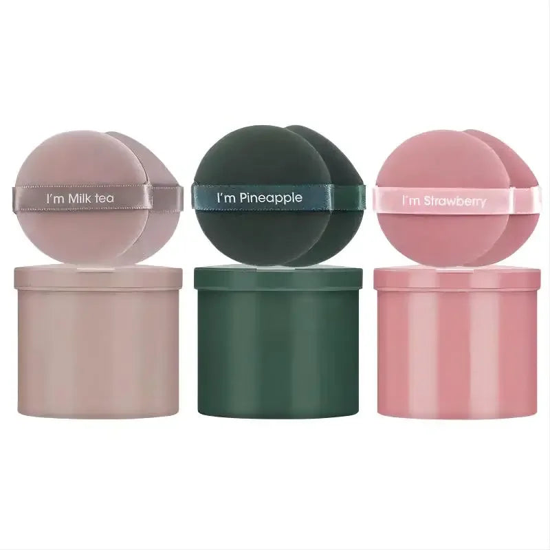 7PCS Powder Puff Prevents Bacteria Buildup, Powder Puff Storage Box, Evenly Applies Makeup Create A Flawless Makeup Look