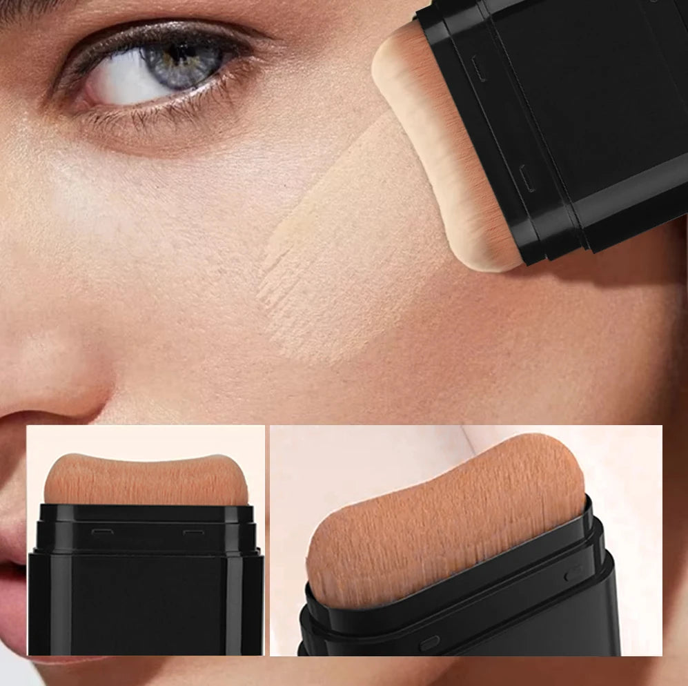 O'Cheal Two-In-One Concealer Foundation Stick Facial Matte, Waterproof Bronzer Contouring Moisturizing Makeup Cream