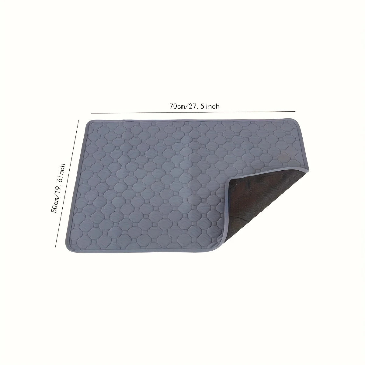 Winter Dog Pee Pad Reusable Washable Dog Urine Mat, Car Seat Floor Sofa Waterproof Absorbent Puppy and Cat Training