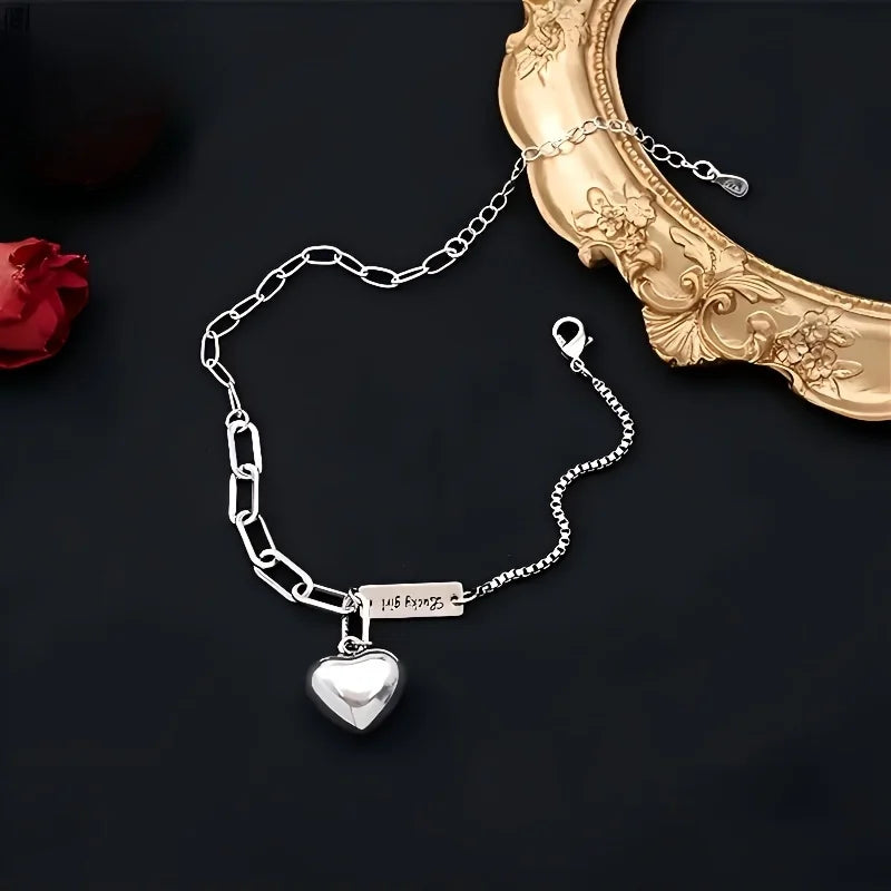 1PC Delicate Ankle Bracelet - Waterproof Chain with Lucky Charm