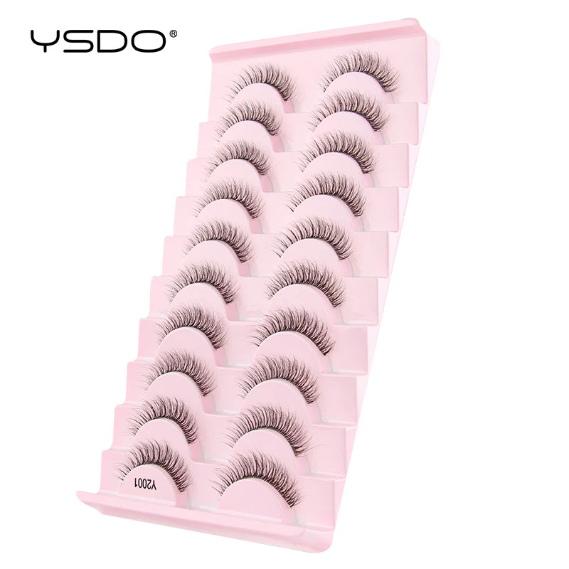 Lashes 3/7/10 3D Faux Mink Lashes Dramatic Fluffy Soft Extension Makeup Tool
