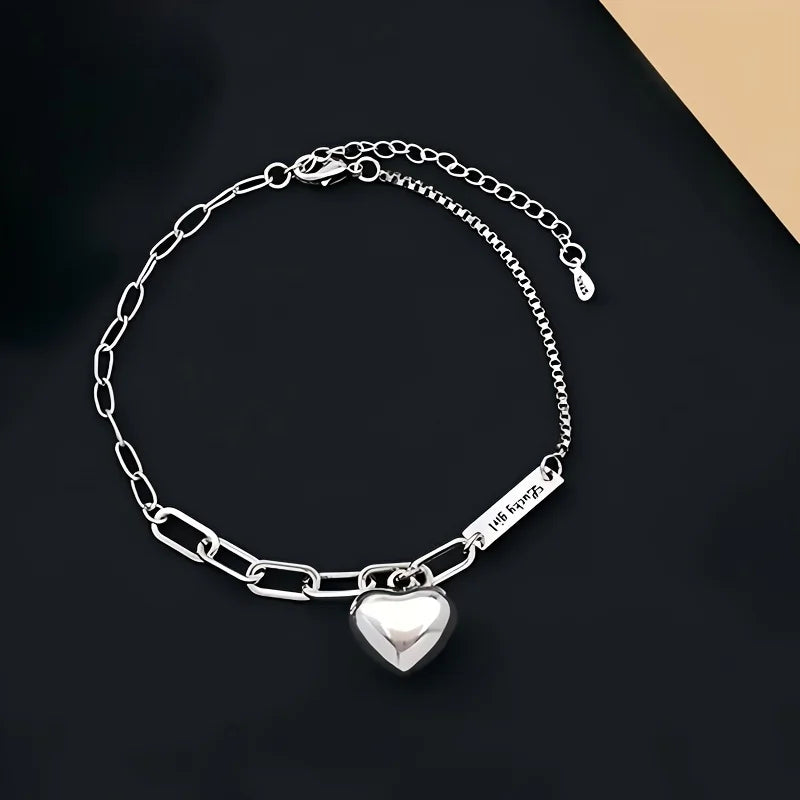 1PC Delicate Ankle Bracelet - Waterproof Chain with Lucky Charm