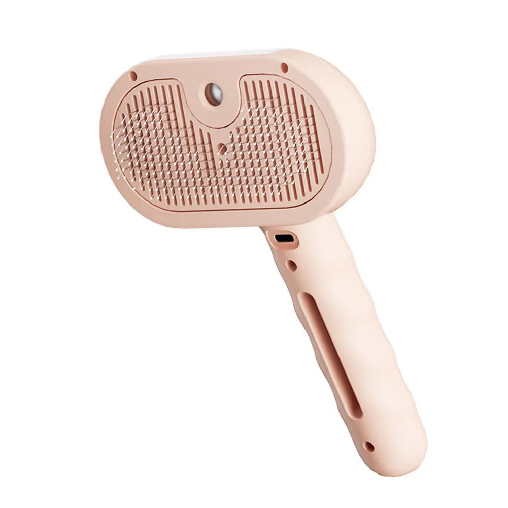 3 in 1 Cat Steam Brush Rechargeable Pet Hair Cleaning Brush Comb for Shedding & Grooming