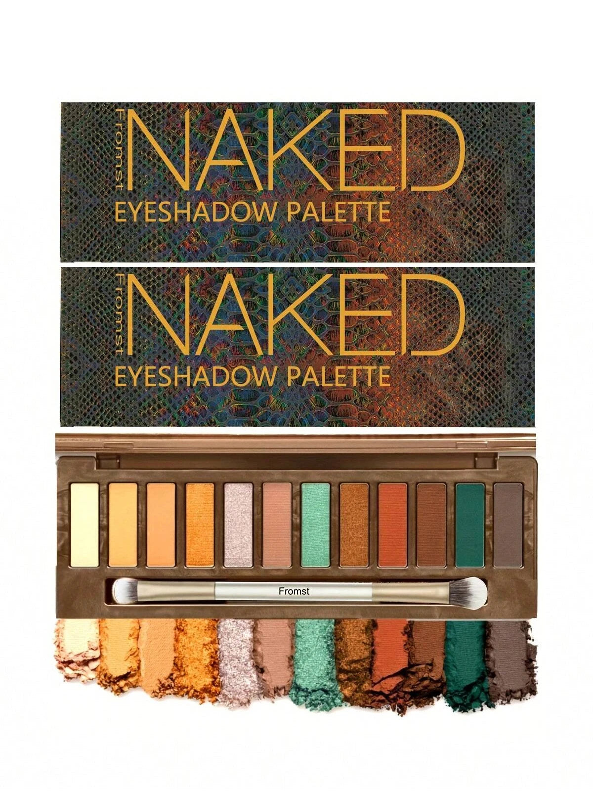 The 12-color Urban Decay Naked Heat Eyeshadow Palette.