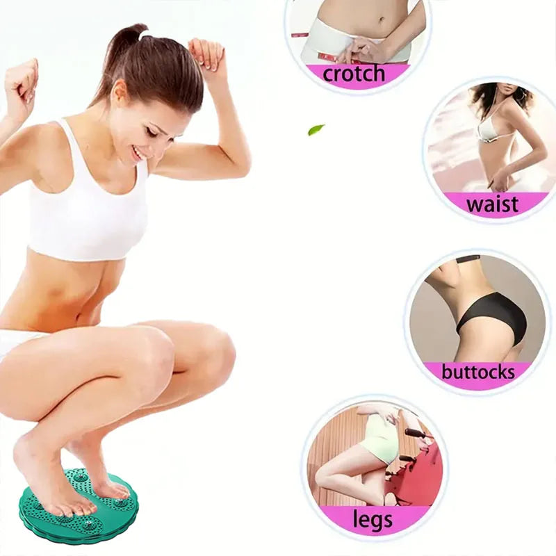 Waist Twisting Disc Magnetic, Massage Body Trainer Abdomen, Body Shaping Device Fitness Equipment