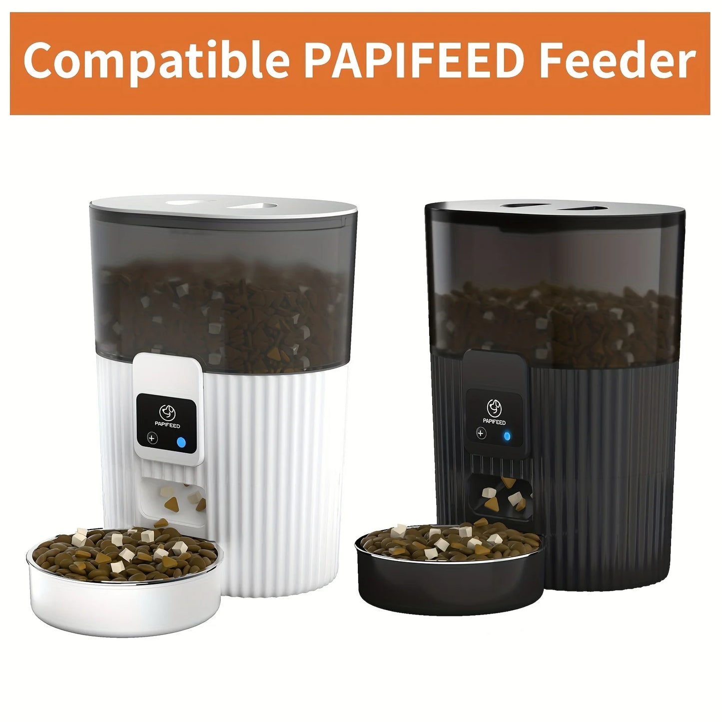 PAPIFEED cat automatic feeder dog fixed feeding machine Wi-Fi remote smart pet food dispenser