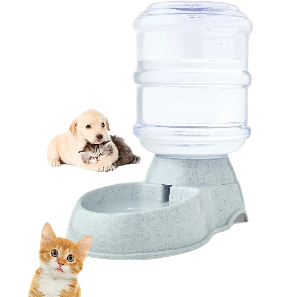 Automatic Water Dispenser Large Capacity Pet Feeder Small Dog Food Bowl and Cat Feeder Drinking Bowl Pet Feeding Drinker Water Bowl