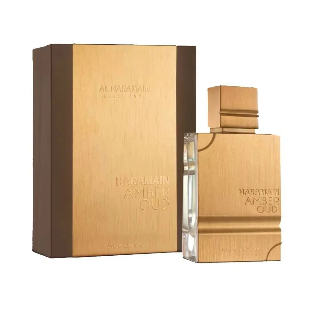 60ml Al Haramain Amber Oud Eau de Parfum, Femmen Spray Original Arab Perfumes, Lasting Noble Male Pheromone Cologne.