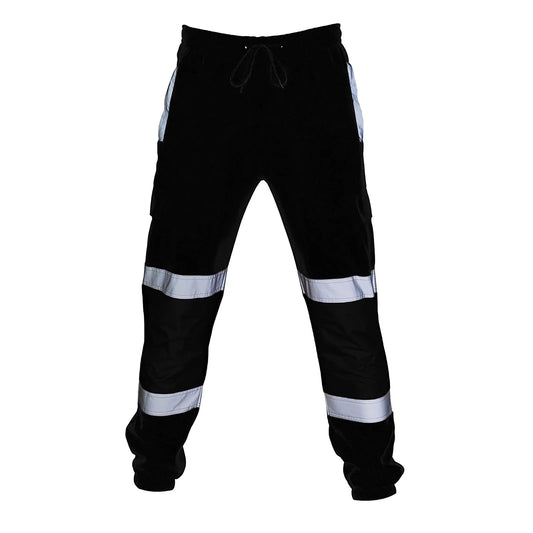 Reflective Stripes Strips Men Work Hi Vis High Visibility Work Wear Road Construction Safety Trousers