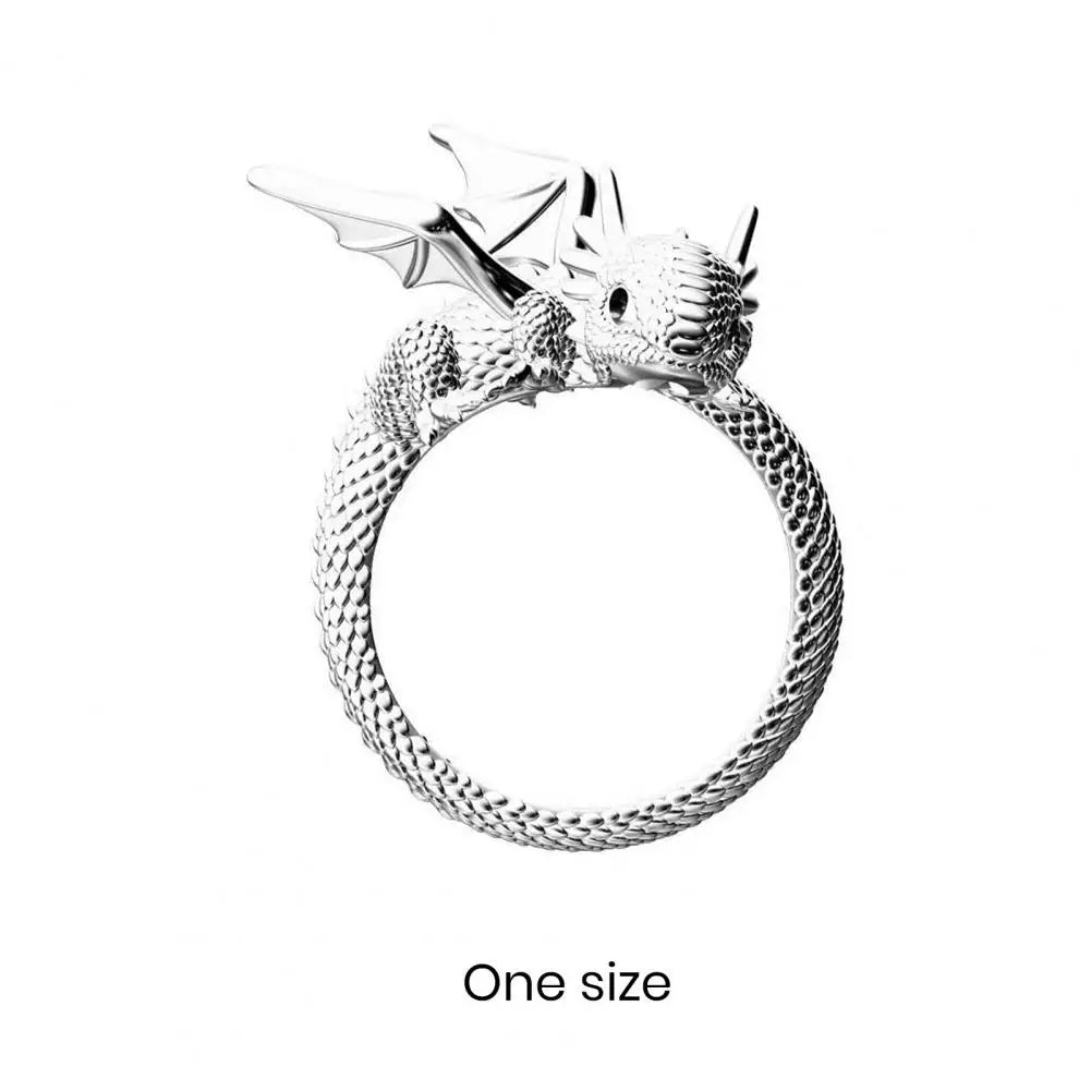 Dragon Rings Pterosaur Wings Alloy Opening Adjustable Rings