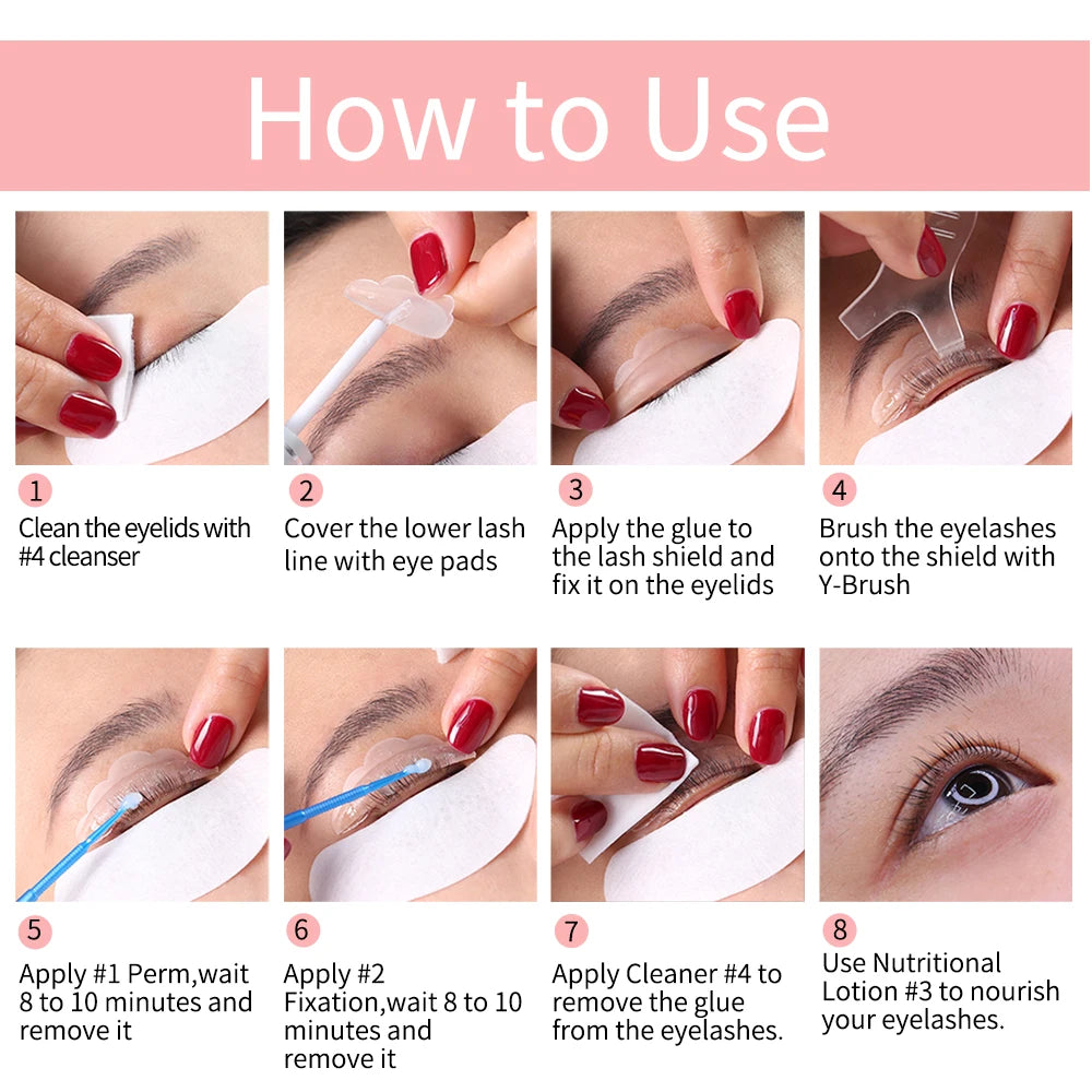 Lash Kit Lifting Eyelashes Lasting 6-8 Weeks